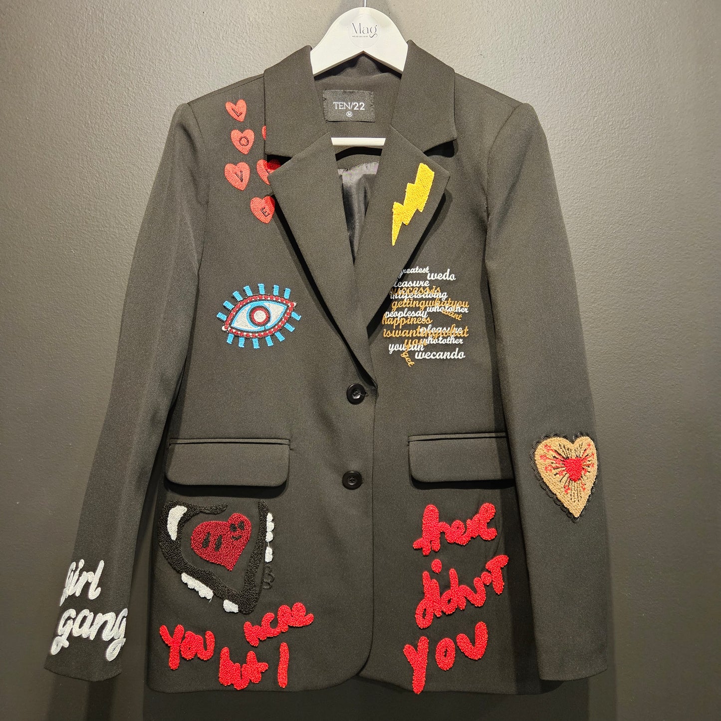 Mindy Patchwork Blazer