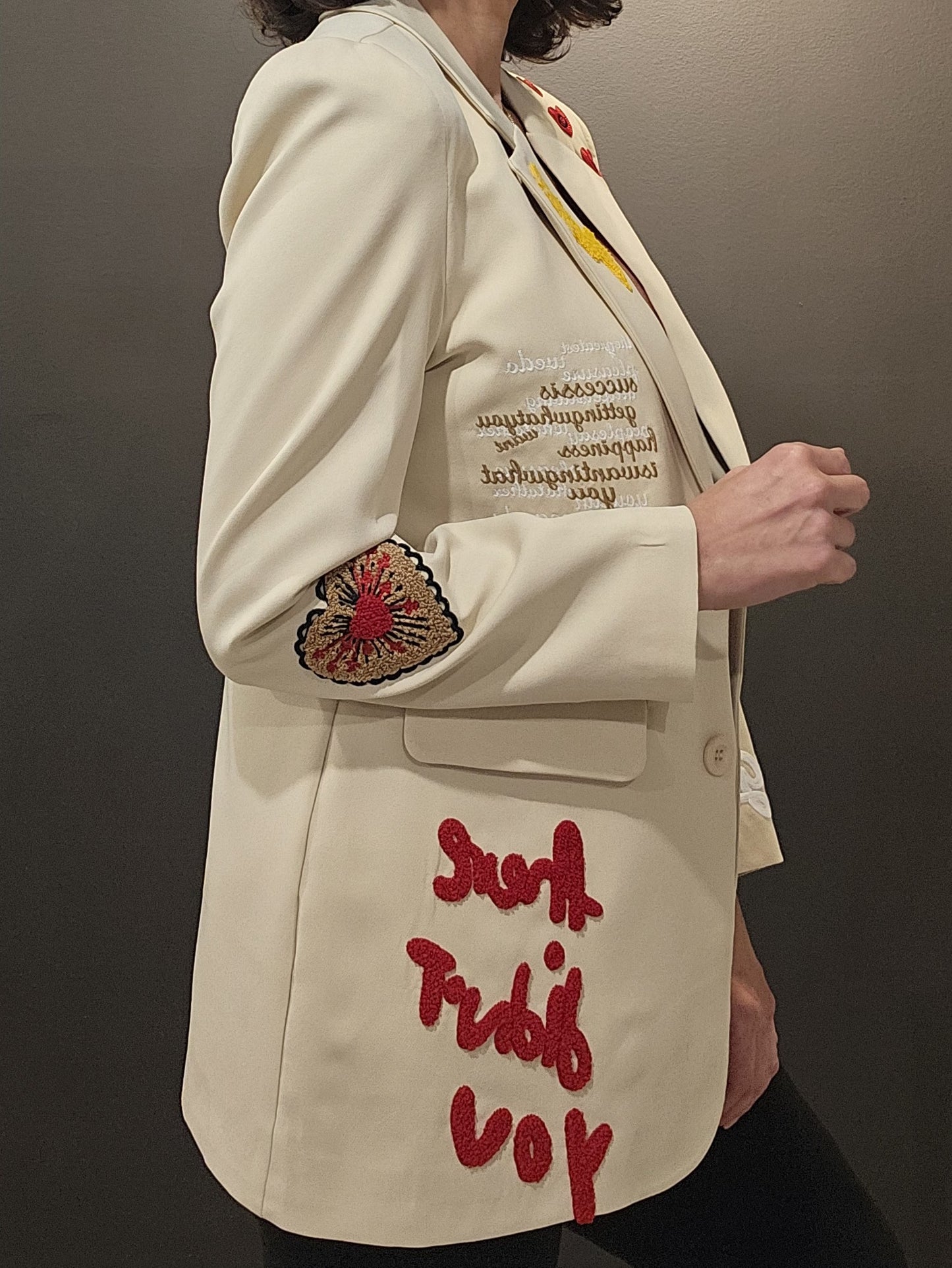 Mindy Patchwork Blazer