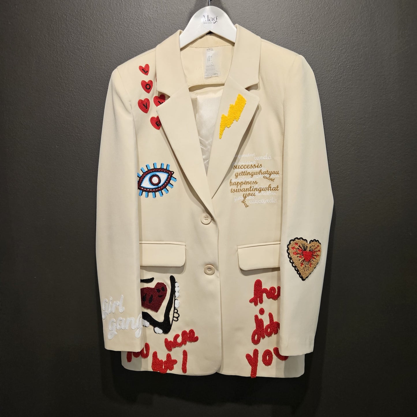 Mindy Patchwork Blazer