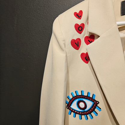 Mindy Patchwork Blazer